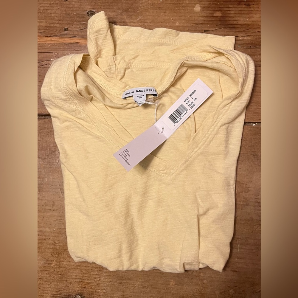 james perse standard t size 2 NWT